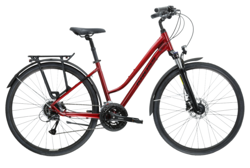 Bicicleta dama de trekking KROSS TRANS 5.0 Lady Rubin 2024