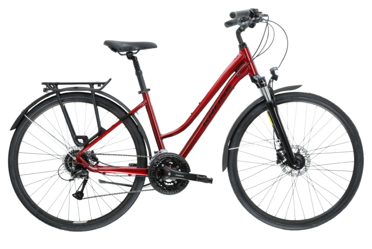Bicicleta dama de trekking KROSS TRANS 5.0 PP Lady Rubin 2024