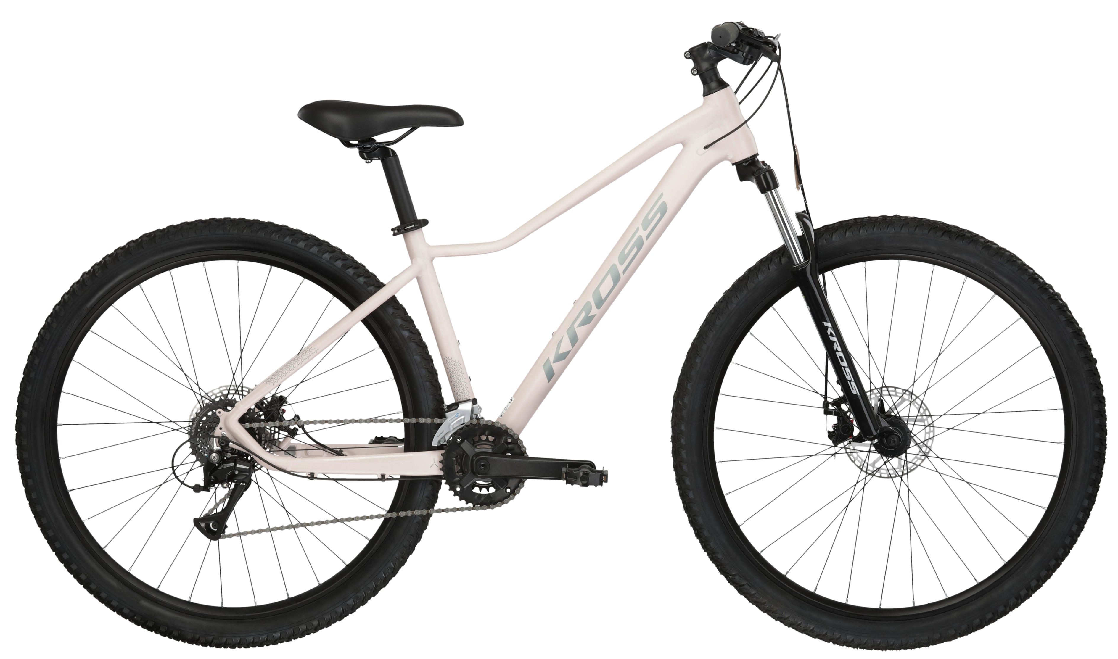 Bicicleta dama mtb cross country KROSS LEA 3.0 27.5 Pink 2024
