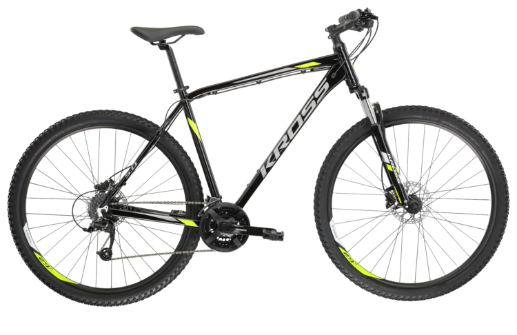 Bicicleta mtb cross country KROSS HEXAGON 5.0 MS 29 Bk/Lime 2024
