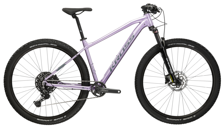 Bicicleta mtb cross country KROSS LEVEL 4.0 Lady Purple 2024