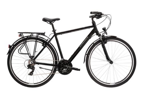 Bicicleta de trekking KROSS TRANS 1.0 Black 2024