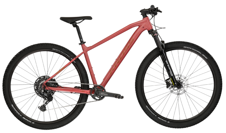 Bicicleta mtb cross country KROSS LEVEL 4.0 Lady Maroon 2024