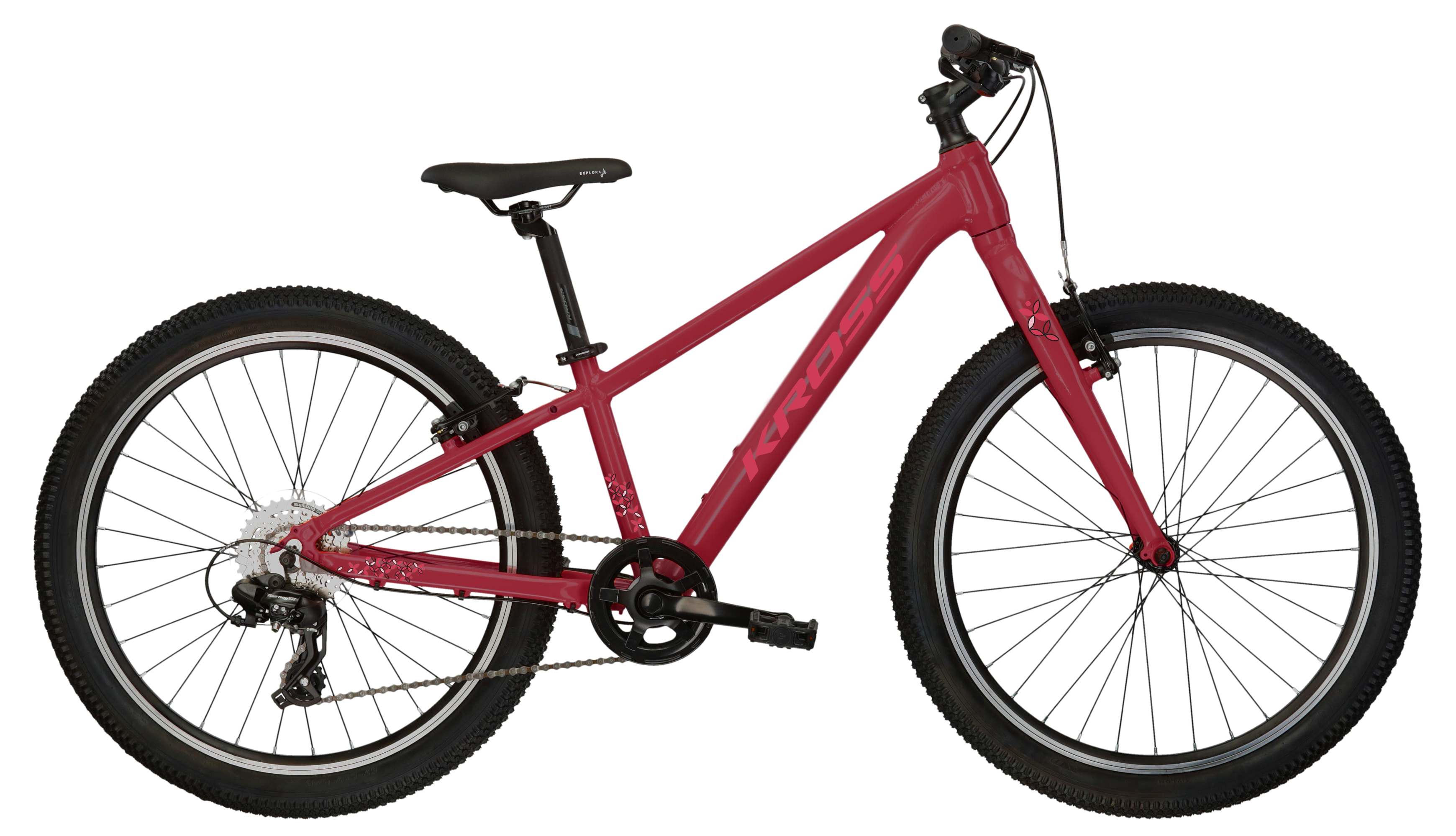 Bicicleta mtb cross country KROSS LEA JR 1.0 Maroon 2024