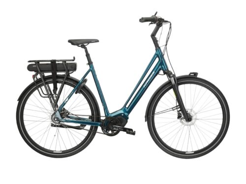 Bicicleta dama electrica de oras KROSS SENTIO HYBRID 5.0 Lady Turquoise 2024