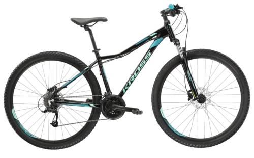 Bicicleta dama mtb cross country KROSS LEA 5.0 MS 27.5 Black 2024
