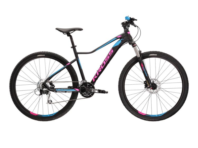 Bicicleta dama mtb cross country KROSS LEA 8.0 PP 27.5 Black 2024