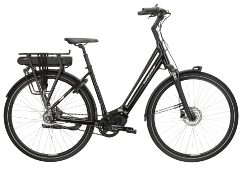 Bicicleta dama electrica de oras KROSS SENTIO HYBRID 5.0 Lady Black 2024