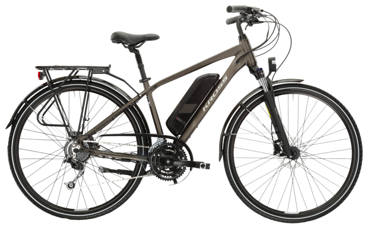 Bicicleta electrica de trekking KROSS TRANS HYBRID 2024