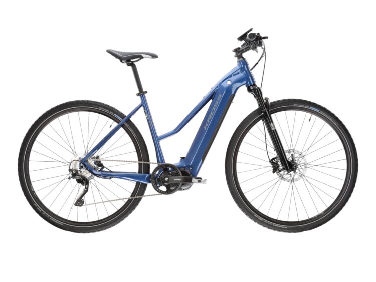 Bicicleta dama electrica de cross KROSS EVADO HYBRID 6.0 Lady 2024
