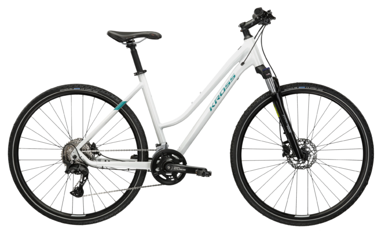 Bicicleta dama de oras KROSS EVADO 7.0 Lady 2024