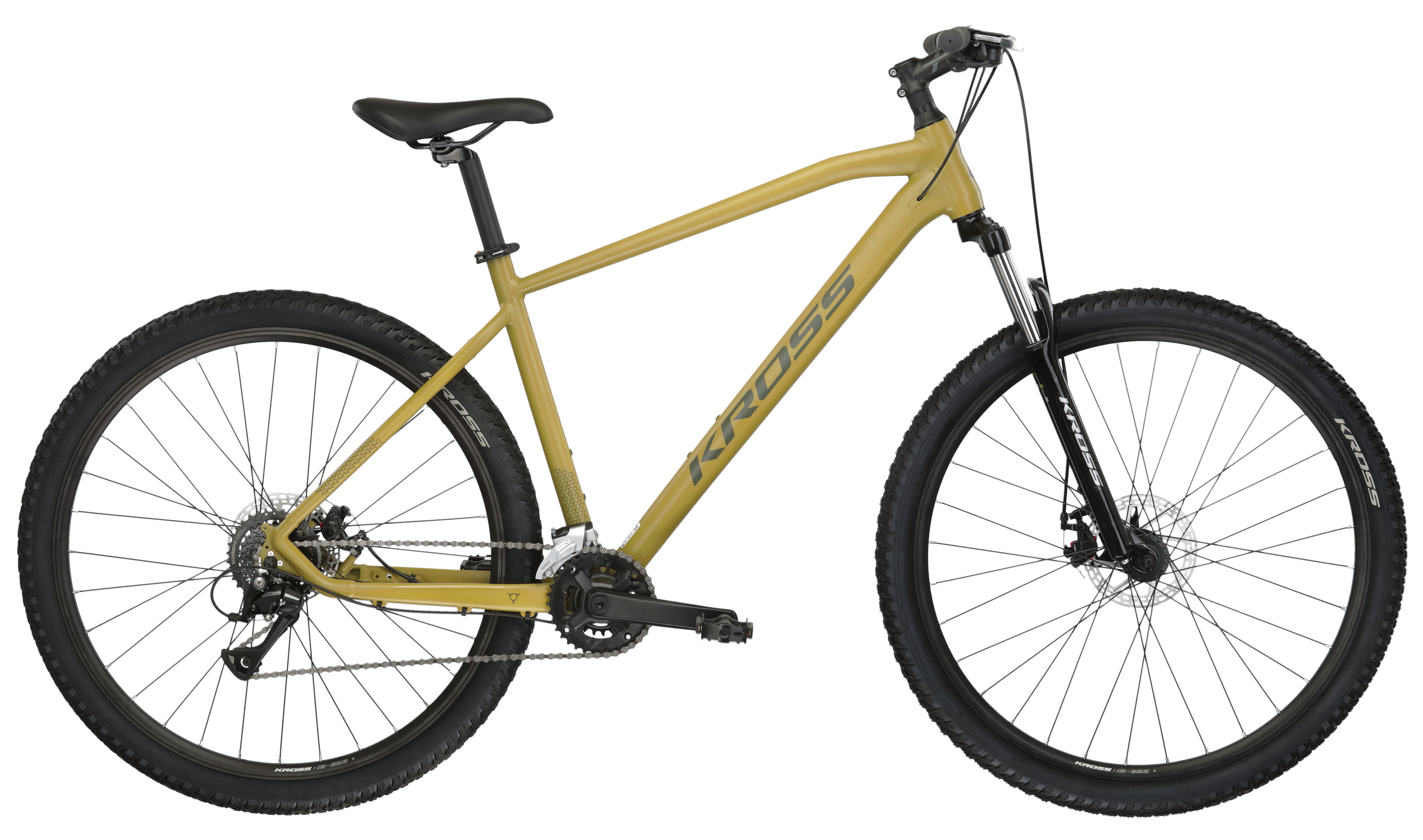 Bicicleta mtb cross country KROSS HEXAGON 3.0 27.5 Brown 2024