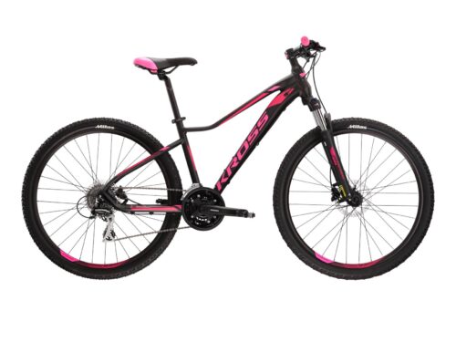 Bicicleta dama mtb cross country KROSS LEA 6.0 27.5 Bk/Pink 2024