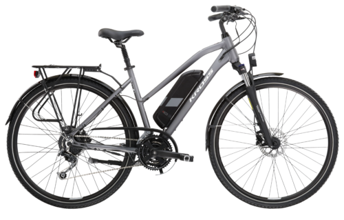 Bicicleta dama electrica de trekking KROSS TRANS HYBRID Lady 2024