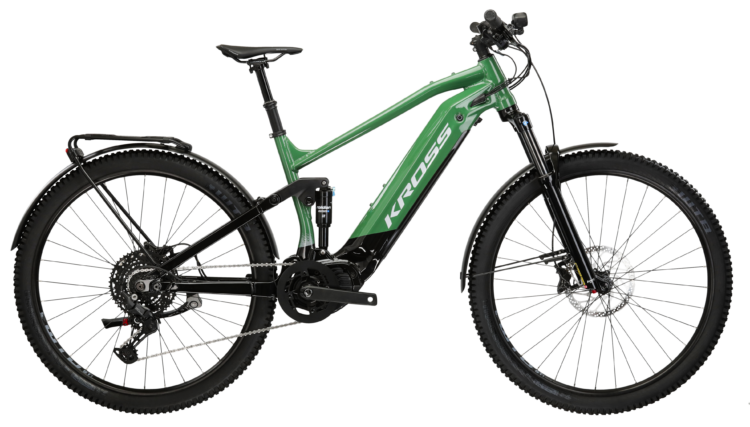 Bicicleta electrica trail KROSS GRIST BOOST SUV 1.0 Green 2024
