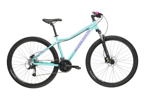 Bicicleta dama mtb cross country KROSS LEA 5.0 MS 27.5 Turquoise 2024