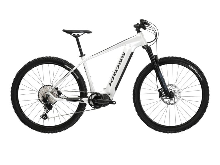 Bicicleta electrica cross country KROSS LEVEL BOOST 3.0 White 2024