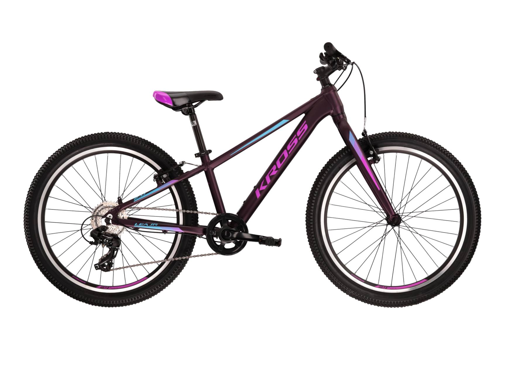 Bicicleta mtb cross country KROSS LEA JR 2.0 Prplee 2024