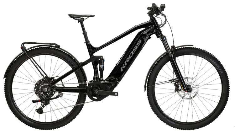 Bicicleta electrica trail KROSS GRIST BOOST SUV 1.0 Black 2024