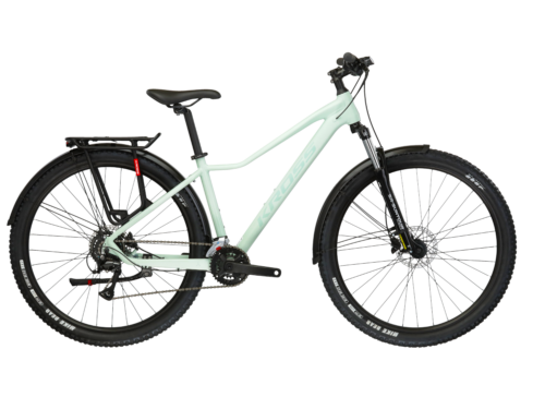 Bicicleta dama mtb cross country KROSS LEA 4.0 EQ 27.5 Grey 2024