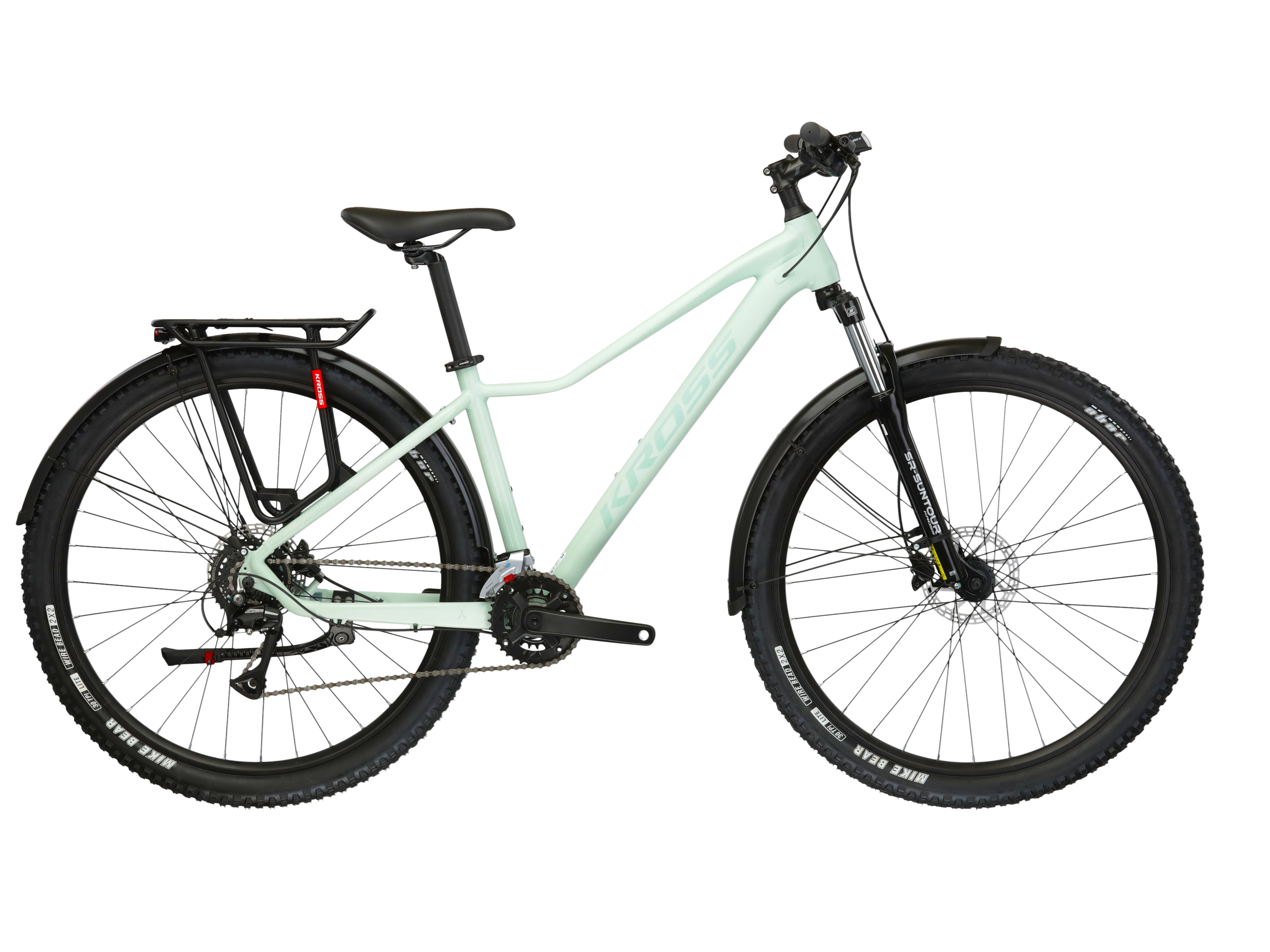 Bicicleta dama mtb cross country KROSS LEA 4.0 EQ 27.5 Grey 2024