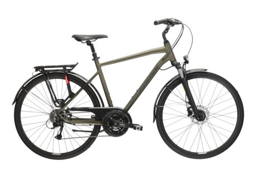 Bicicleta de trekking KROSS TRANS 5.0 Khaki 2024