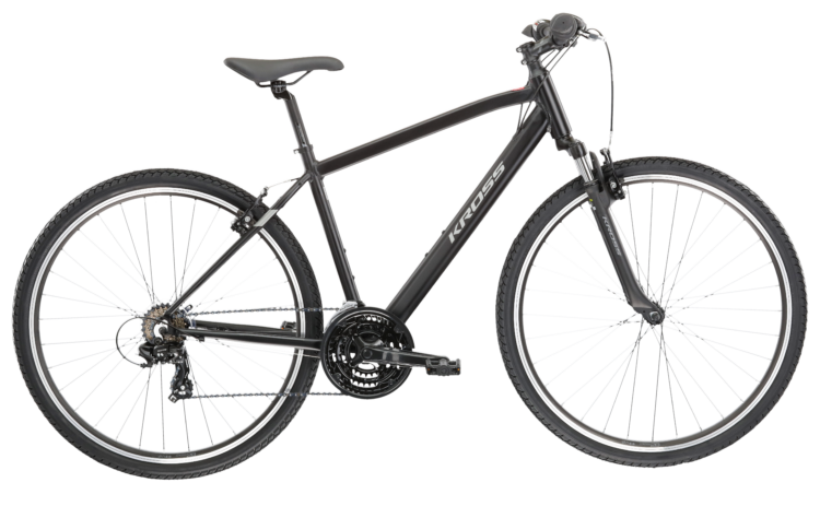 Bicicleta de oras KROSS EVADO 1.0 Black 2024