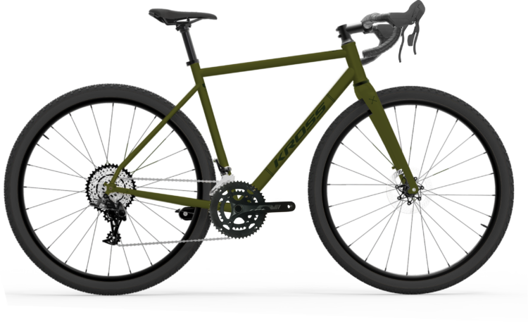 Bicicleta de gravel KROSS ESKER 4.0 Green GRX 2024