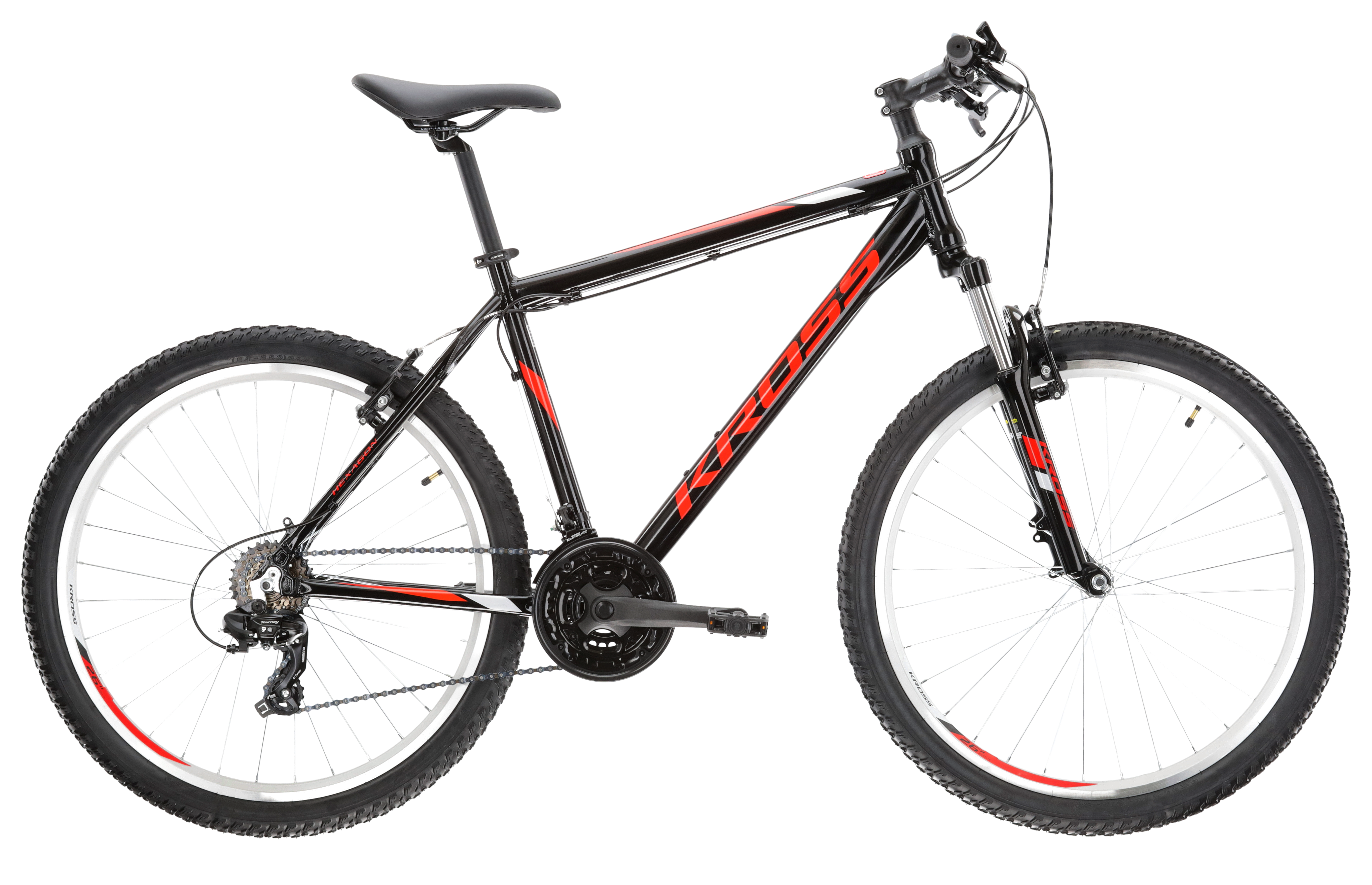 Bicicleta mtb cross country KROSS HEXAGON 26 Black 2024
