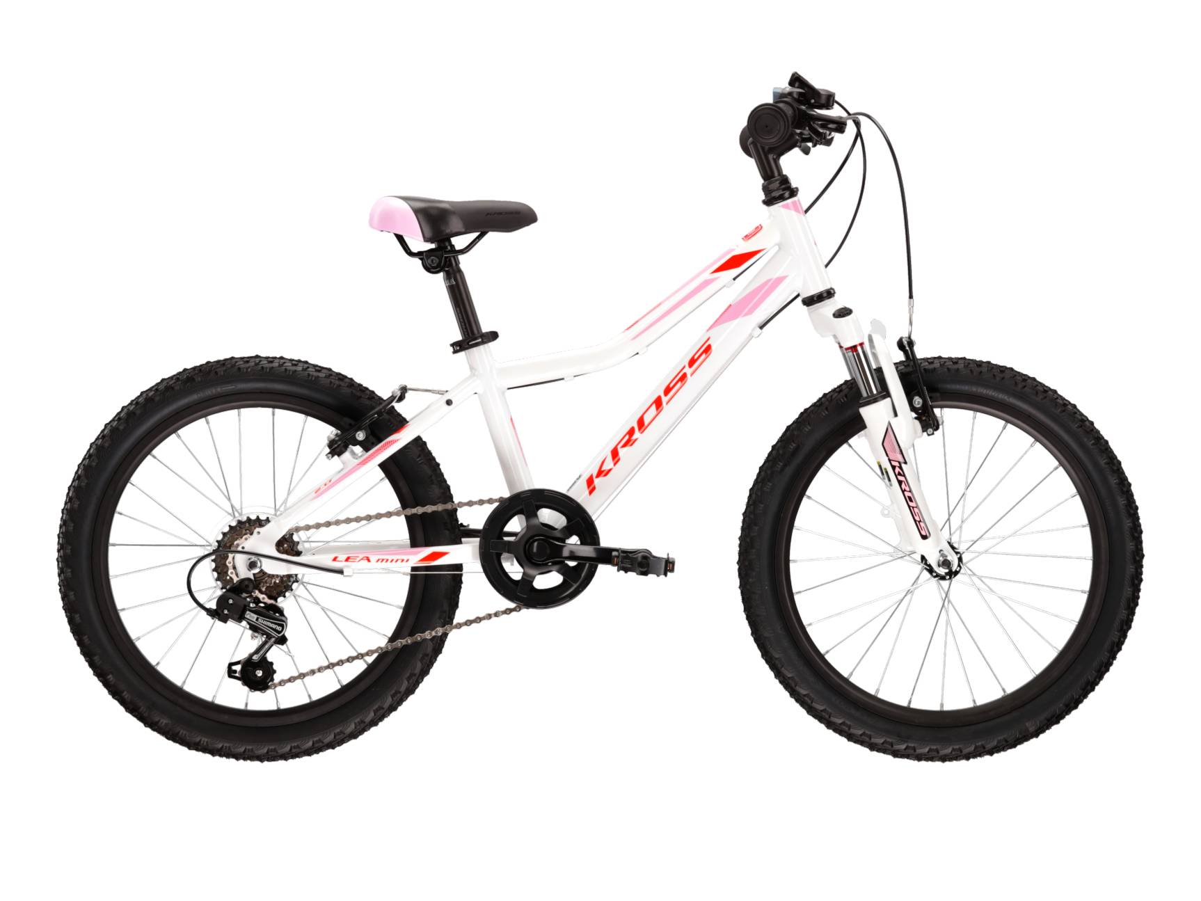 Bicicleta mtb cross country KROSS LEA MINI 2.0 White 2024
