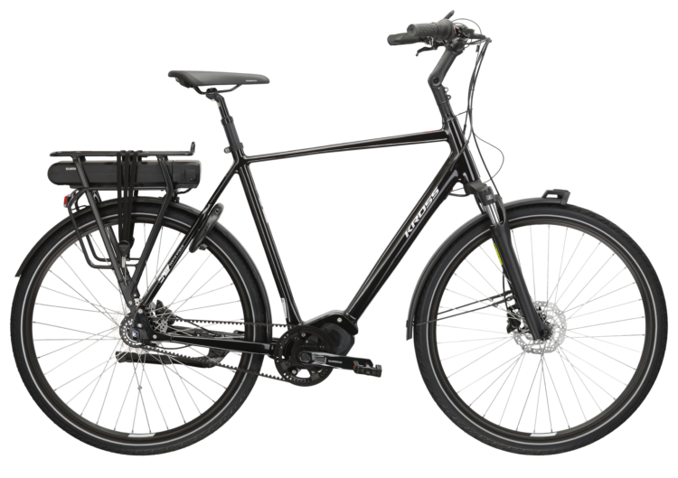 Bicicleta electrica de oras KROSS SENTIO HYBRID 5.0 Black 2024