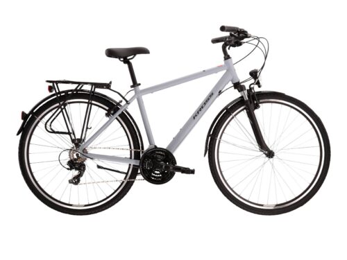 Bicicleta de trekking KROSS TRANS 1.0 Gray 2024