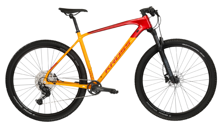 Bicicleta mtb cross country KROSS LEVEL 7.0 Orange 2024