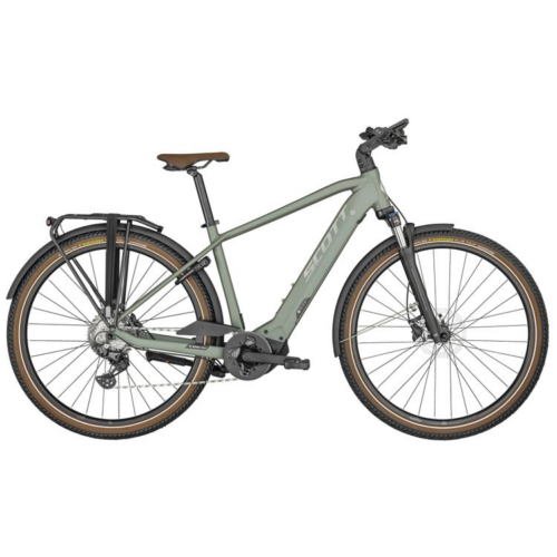 Bicicleta electrica de oras SCOTT Sub Sport eRIDE 20 Men Green 2024