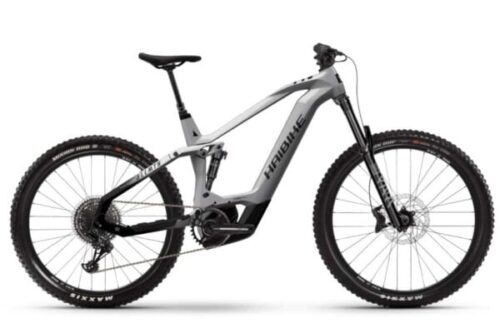 Bicicleta electrica all mountain Haibike AllMtn CF 9 i750Wh Grey 2023