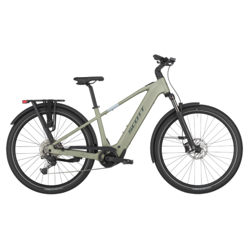 Bicicleta electrica de trekking SCOTT Sub eRIDE 30 Green 2025