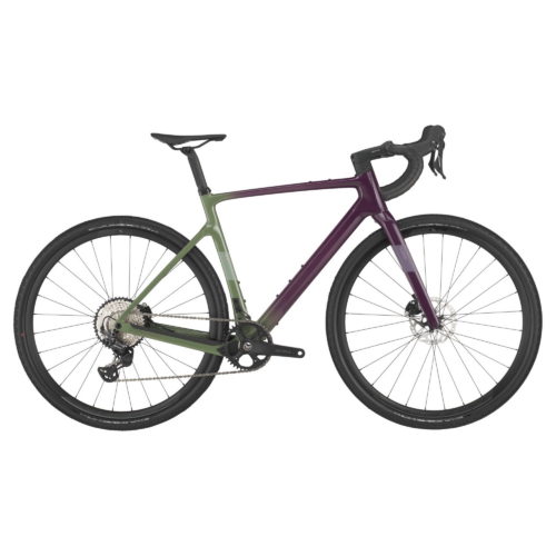 Bicicleta de gravel SCOTT Addict Gravel 40 Green Purple 2025
