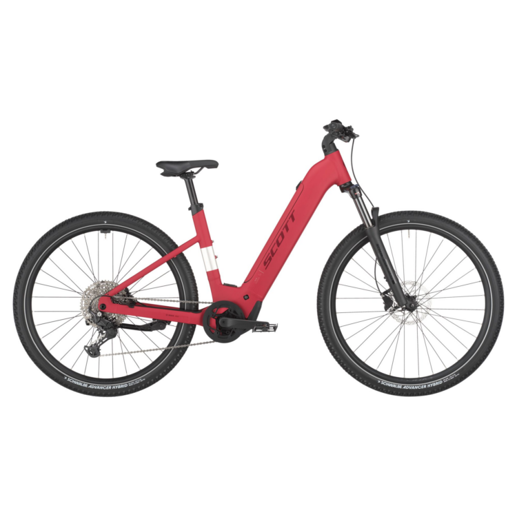 Bicicleta electrica de trekking SCOTT Axis eRIDE 30 Wave Red 2025