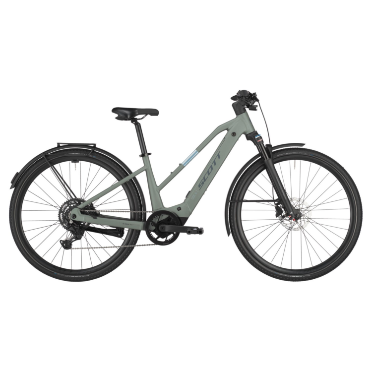 Bicicleta electrica de oras SCOTT Passage eRIDE 30 Slope Green 2025