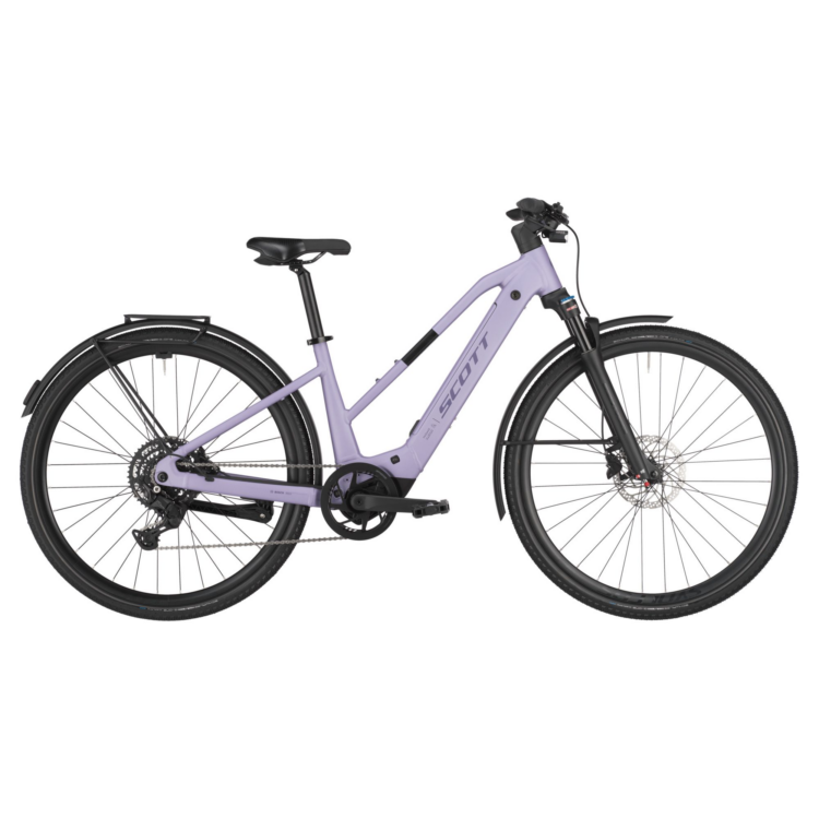 Bicicleta electrica de oras SCOTT Passage eRIDE 30 Slope Purple 2025