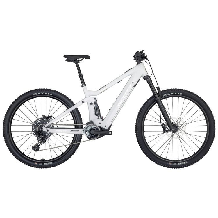 Bicicleta dama electrica all mountain SCOTT Contessa Strike eRIDE 920 White OP2 2025
