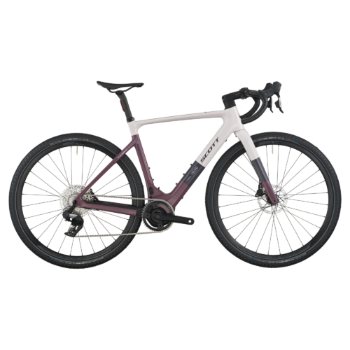 Bicicleta electrica de gravel SCOTT Solace Gravel 30 Pink/Purple 2026