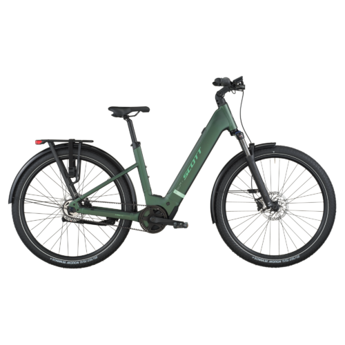 Bicicleta electrica de trekking SCOTT Sub Tour 10 Wave Green 2026