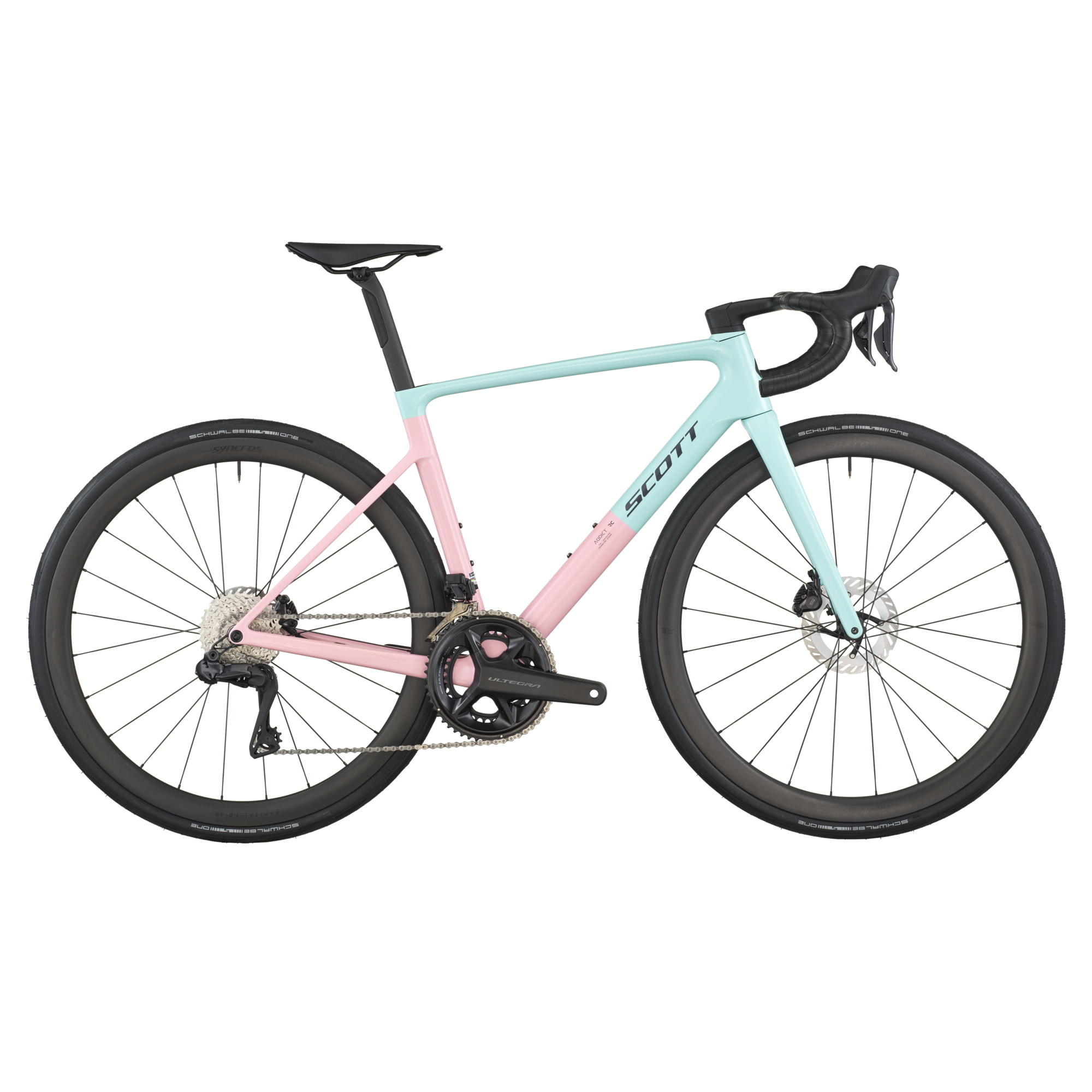 Bicicleta cursiera SCOTT Addict RC 10 Blue/Pink 2026