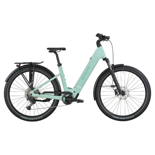 Bicicleta electrica de oras SCOTT Sub Sport 20 Wave Green 2026