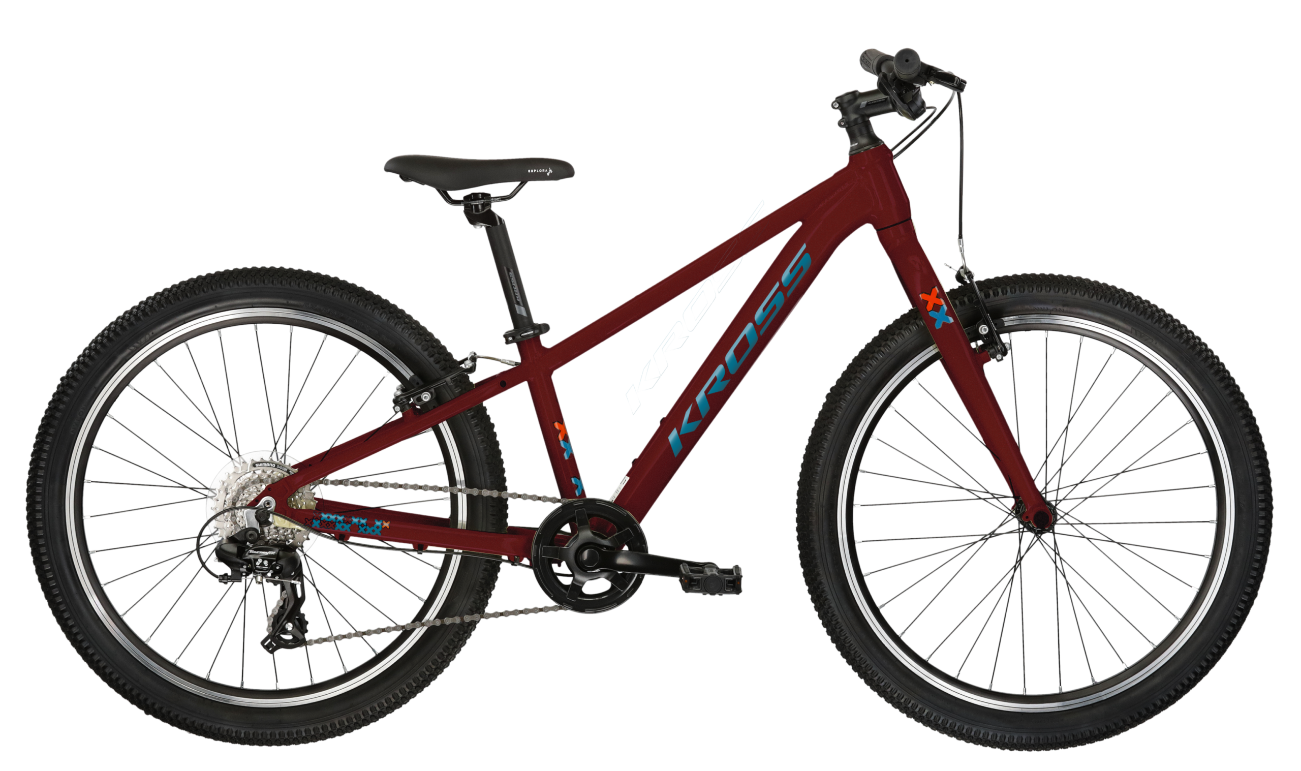 Bicicleta mtb cross country KROSS LEVEL JR 1.0 Red 2025