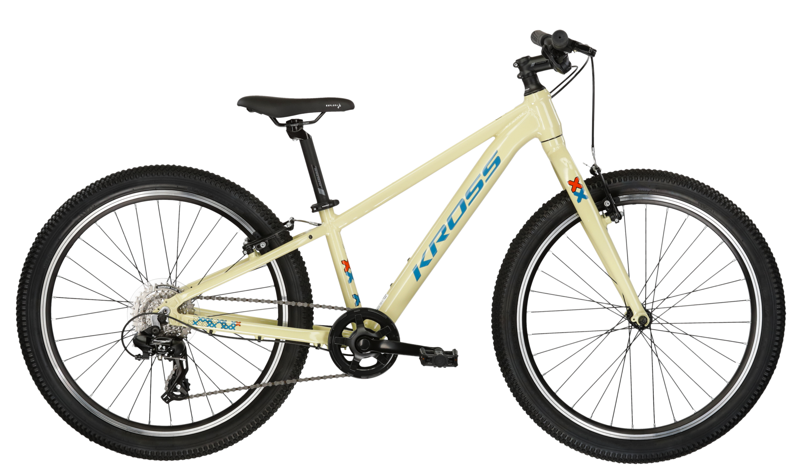 Bicicleta mtb cross country KROSS LEVEL JR 1.0 Beige 2025