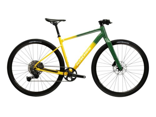 Bicicleta de gravel KROSS ESKER FL Black Green Yellow 2025