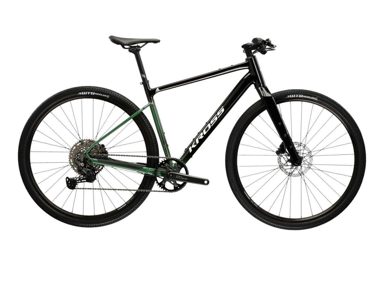 Bicicleta de gravel KROSS ESKER FL Black Green 2025