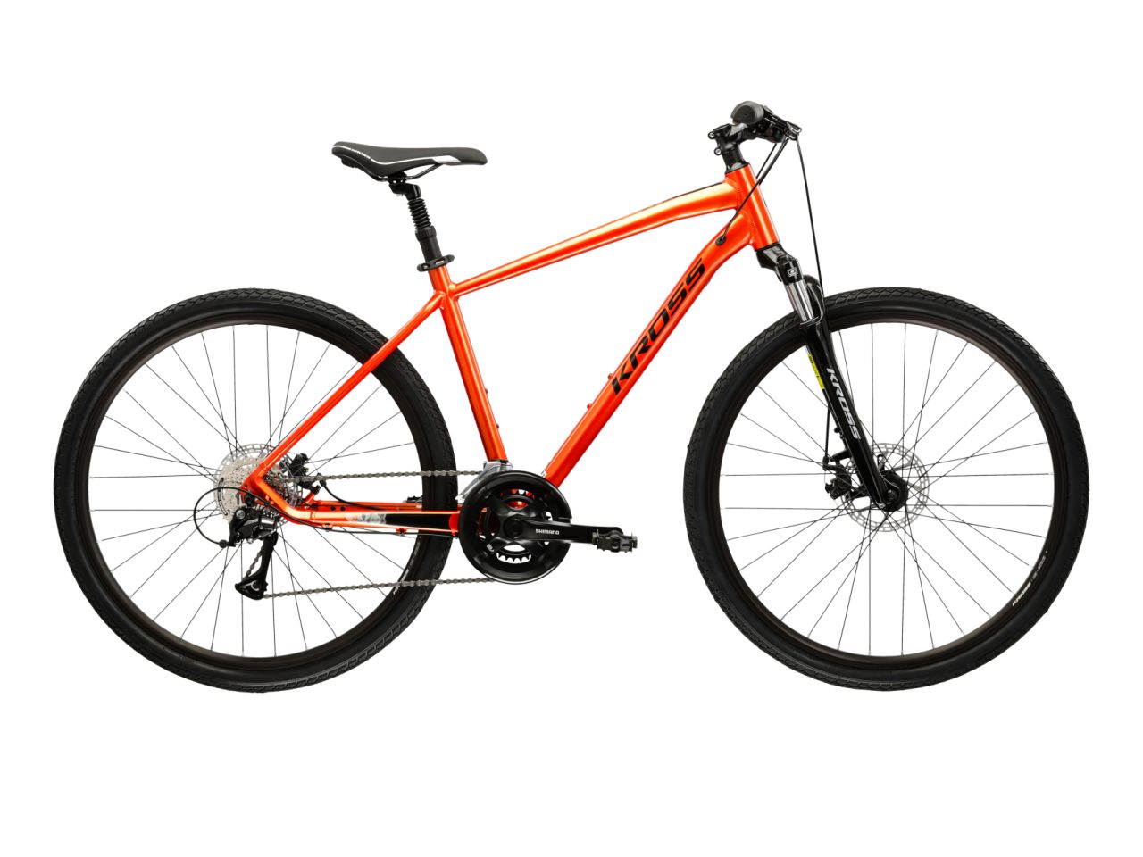 Bicicleta de oras KROSS EVADO 3.0 Black 2025